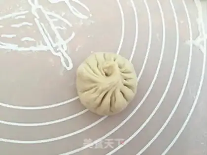 Make The radish meat bag step 16