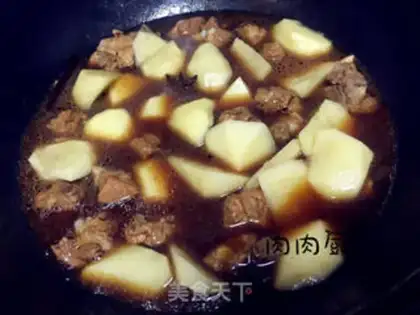 Make Potato stew ribs step 9