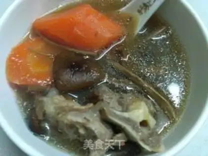 Make Dragonbone tea and mushroom soup step 6