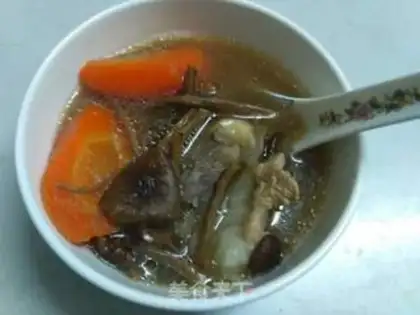 Make Dragonbone tea and mushroom soup step 7