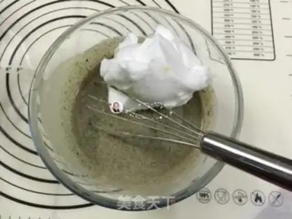 Make Black sesame rolls step 10