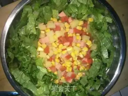 Make Corn saloon salad step 6