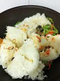 Make Fish fried rice step 6