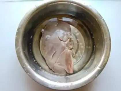 Make Pork liver step 1