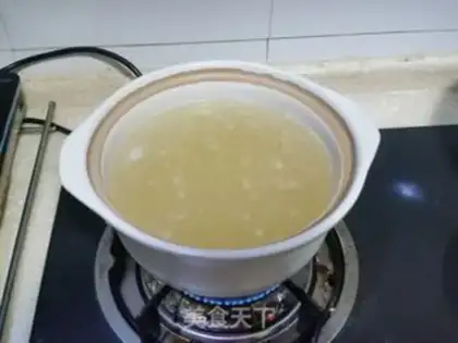 Make Apple rice porridge step 2