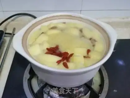 Make Apple rice porridge step 5