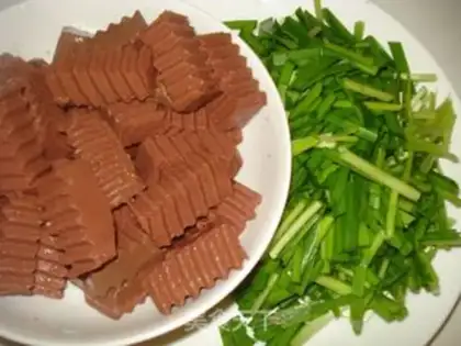 Make Pork blood step 0