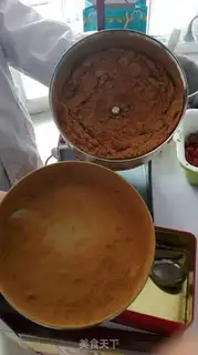 Make Homemade glue cake step 3