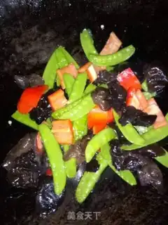 Make Dutch beans and wood step 2