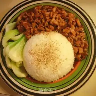 Make Quick halogen rice step 9