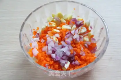 Make Onion rings, omelet step 1