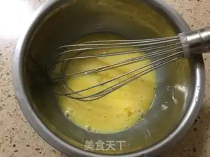 Make "Little cream bean Madeleine." step 1