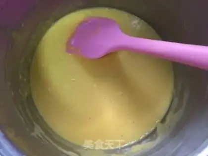 Make "Little cream bean Madeleine." step 3