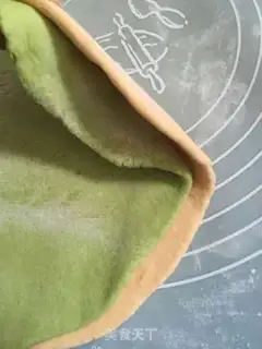 Make Double-coloured buns step 6