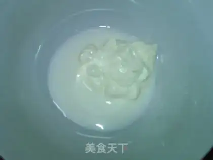Make Cake with light cream step 1