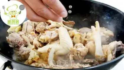 Make Taiwan pheasant chicken step 2