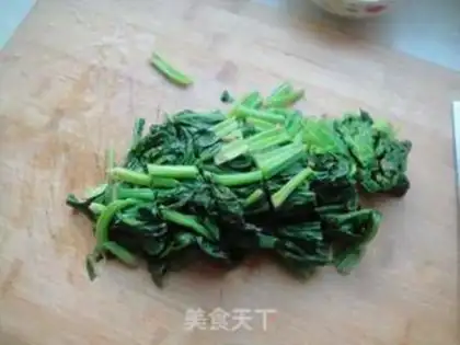 Make Eggsa spinach step 0