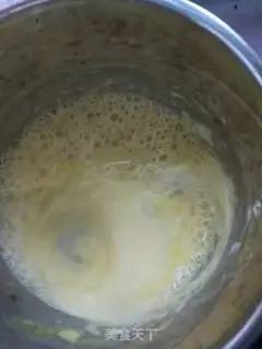 Make No sugar, no salty vegetable cake step 2