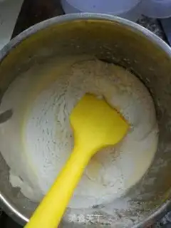 Make No sugar, no salty vegetable cake step 4
