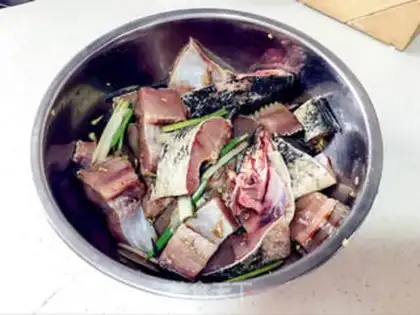 Make Secret spicy fish step 2