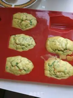 Make No sugar, no salty vegetable cake step 8
