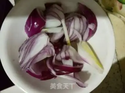 Make Silver-eared cucumber onions step 2