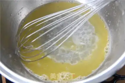 Make Fresh milk snow step 7