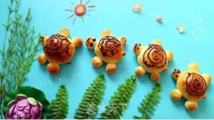 Make Little turtle soybread step 12