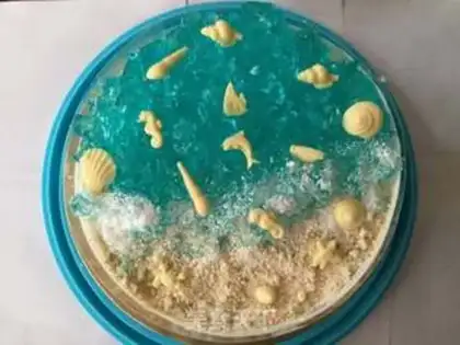 Make Sea moose cake step 6