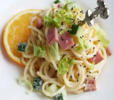 Make Ham salad noodles step 11