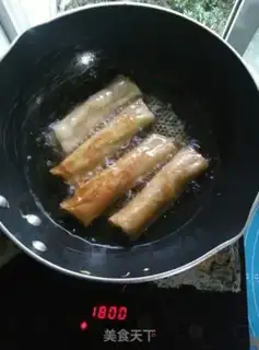 Make Spring rolls step 1
