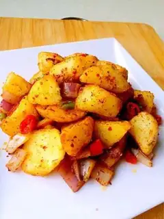 Make Splendid potatoes step 10