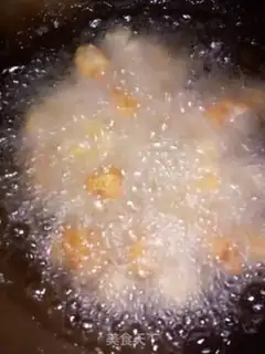 Make Fry chicken and rice step 7