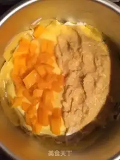 Make The durian mango cake step 4