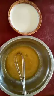 Make Japanese soya mango box cake step 2