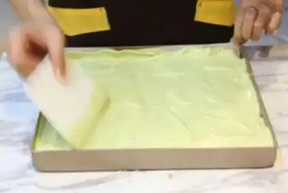Make A Christmas snowman roll step 11