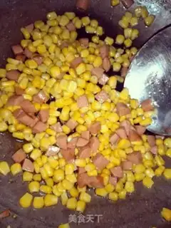 Make Corn eggs step 2