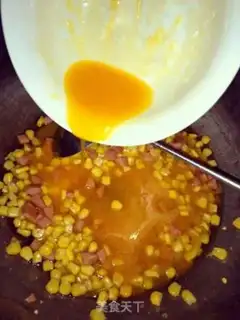 Make Corn eggs step 3