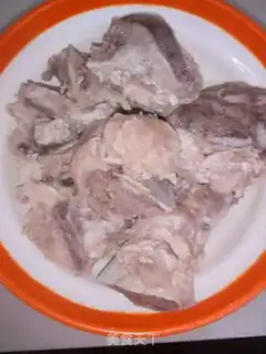 Make Corn mushroom bone soup step 2