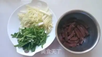 Make Big cabbage with tofu step 1