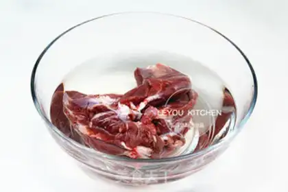 Make Lamb rice step 1