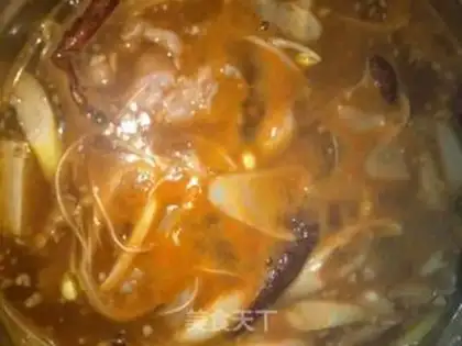 Make A chrysanthemum soup step 6