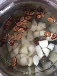 Make Lemonapple cinnamon date tea step 1