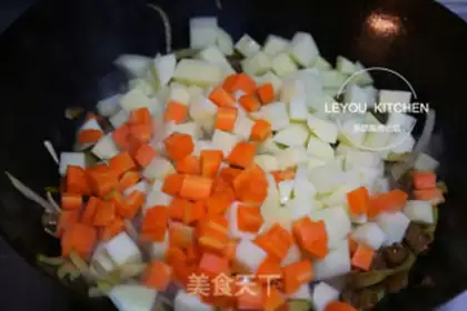 Make Cracker rice pot step 1