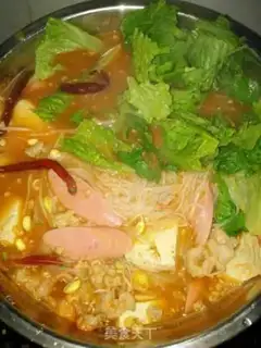 Make A chrysanthemum soup step 9