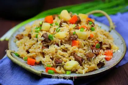 Make Lamb rice step 10