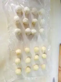 Make The pecan walnut potato ball step 17