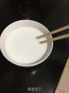 Make Fresh rice soup step 1