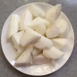 Make A broad radish cow step 8