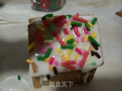 Make Gingerbread house step 13